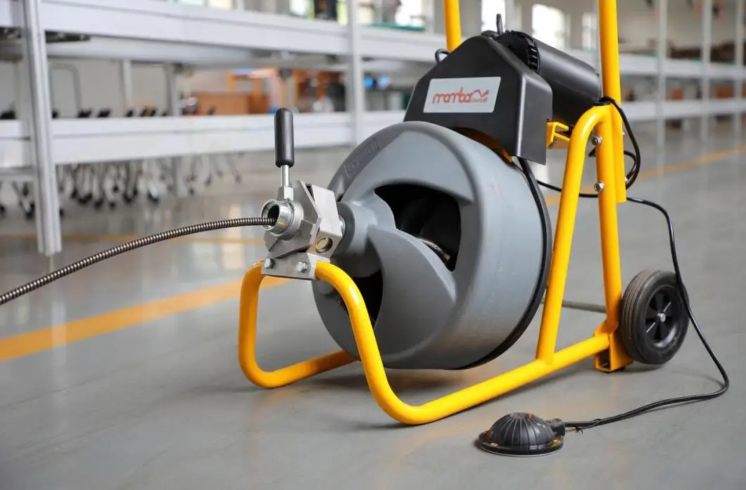 Pipe cleaning Machine Equipped 10mm*25M Cable HongLi AG100