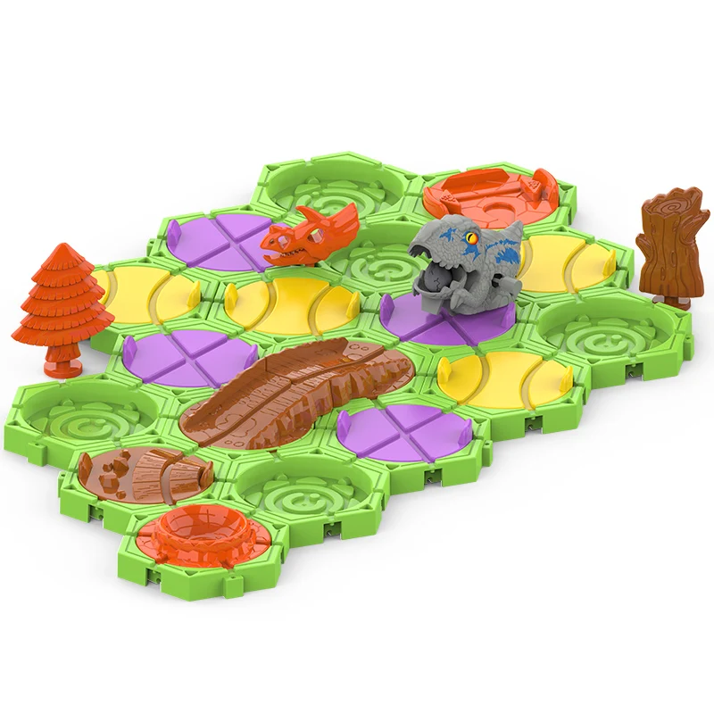 new style wind up dinosaur maze puzzle game plastic kids toy game