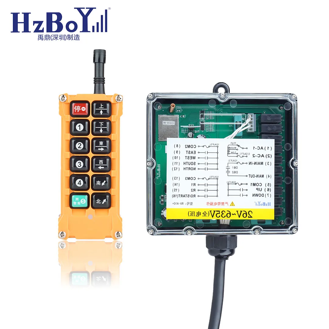 F23-A++ industrial hydraulic radio wireless crane remote control and receiver