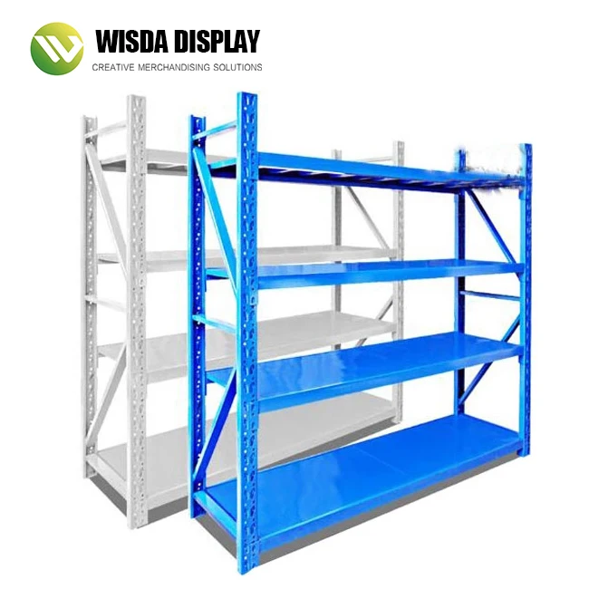 Industrial warehouse Shelf Stacking Rack Metal boltless Rivet for racking system factory warehouse Stacking Racks & Shelves
