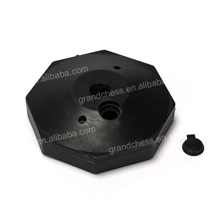 
Traffic plastic base for safety cone post 