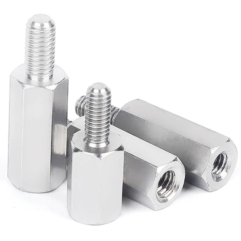 SDPSI DCTStainless Steel A2 Hex Threaded Male Female PCB Spacer Standoff Screw