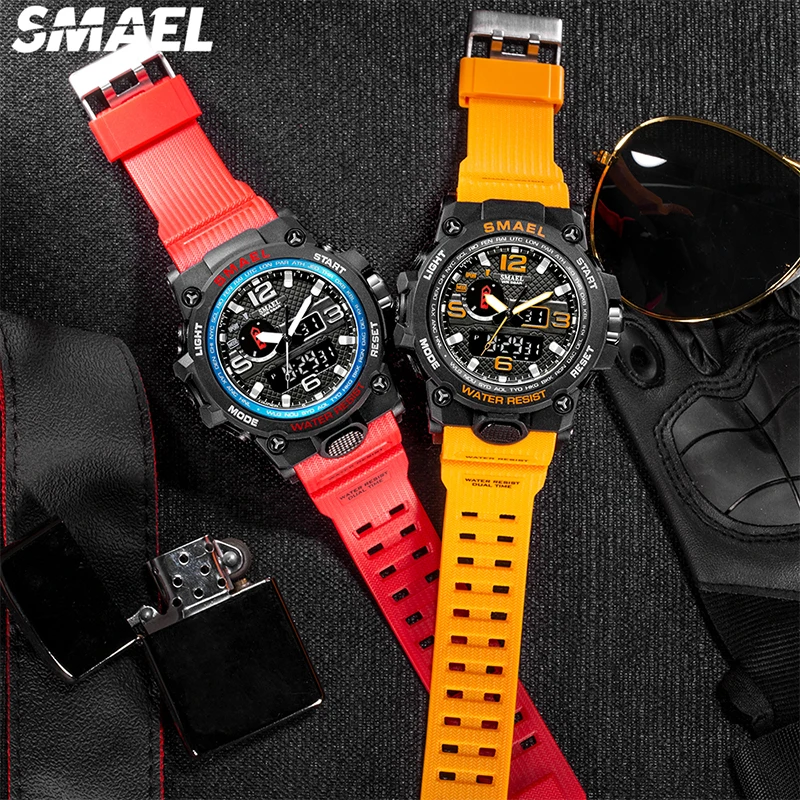 SMAEL 1545 Best Selling Colorful Fashion Sport Watch Water Resistance Sport Watch