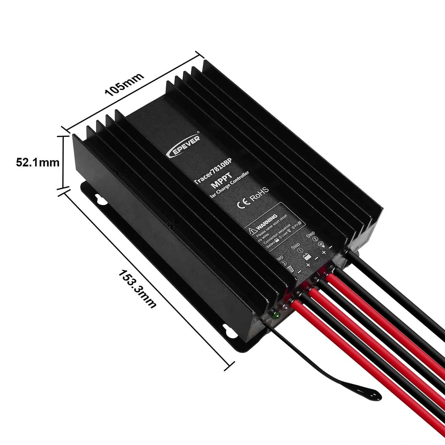 Epever 30a Mppt Solar Charge Controller with Lithium Battery Self-Activating Function for Solar Battery System for Yachts