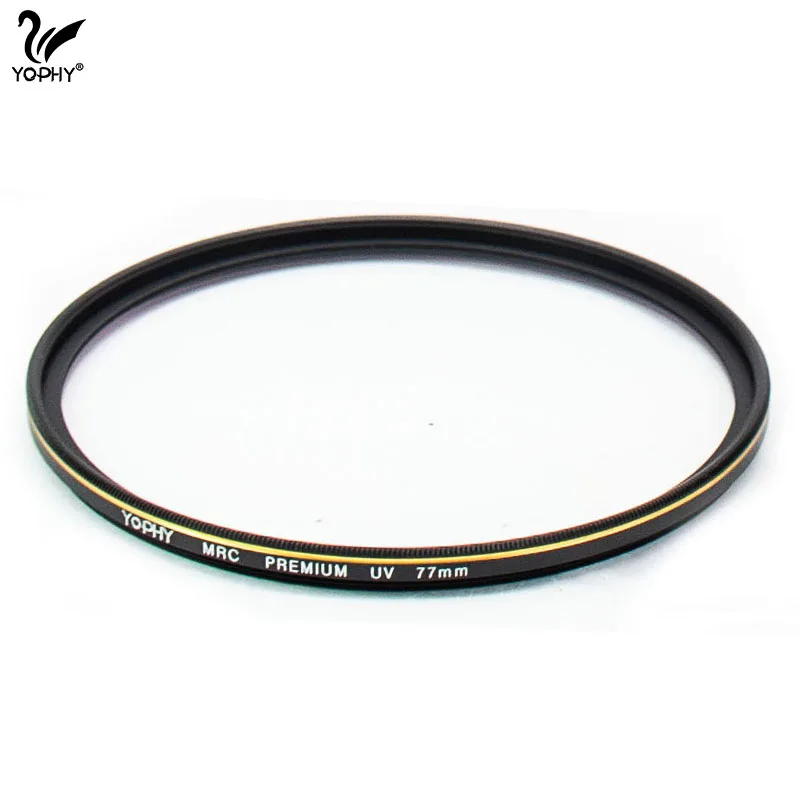 
YOPHY camera MC UV filter AGC glass 67MM 77MM 82MM camera lens filter HD Nano Coating 