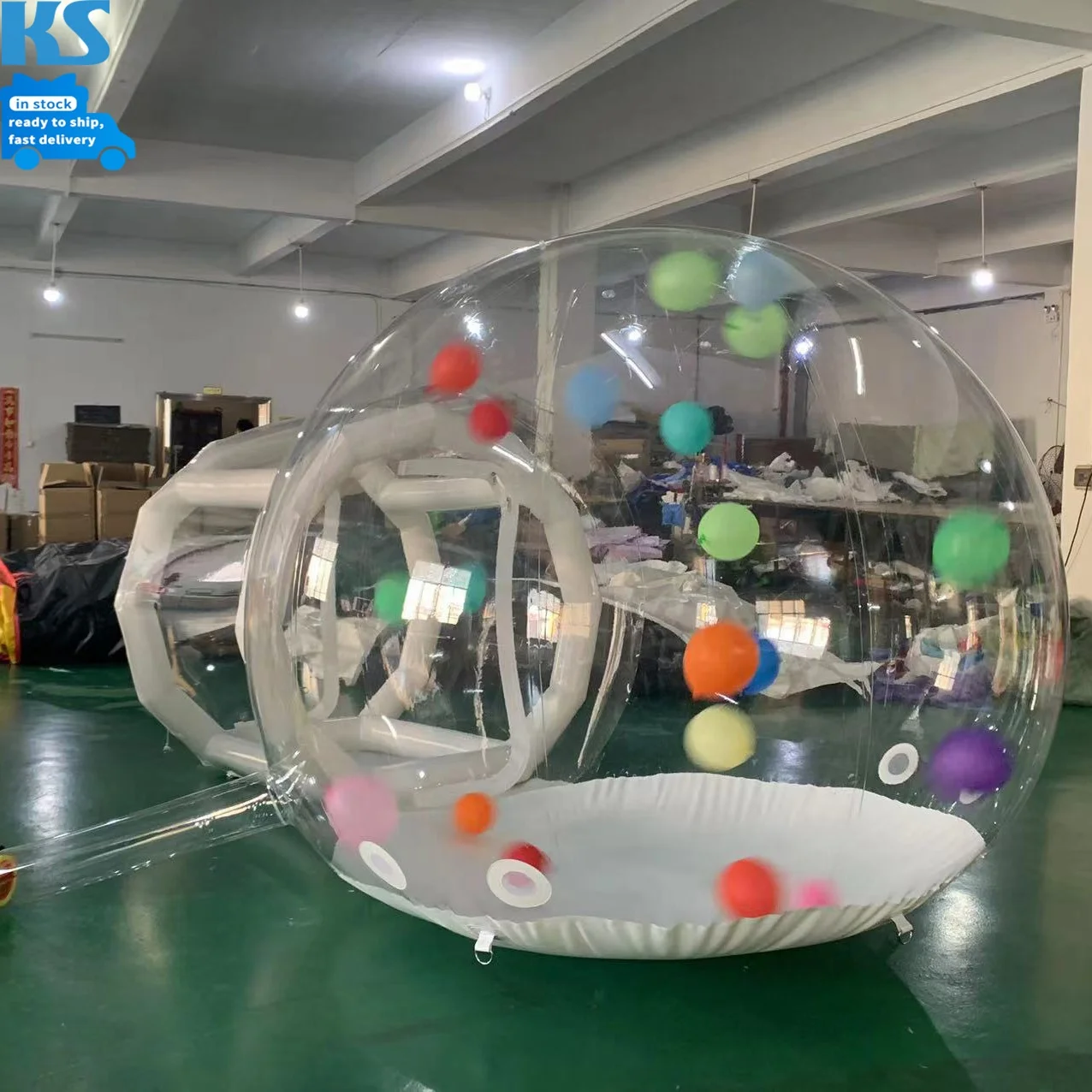 Outdoor Camping Event Kids Party Inflatable Bubble Tent PVC Globe Clear Transparent Igloo Dome Tent Inflatable Bubble House