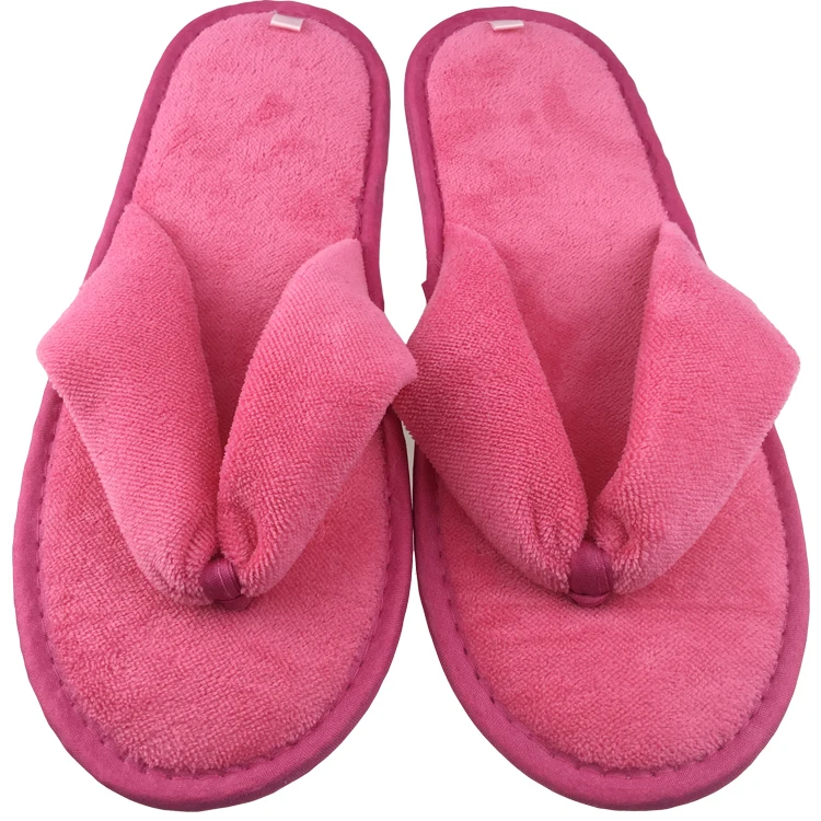 high quality Newly design women disposable slippers for hotel spa and airline