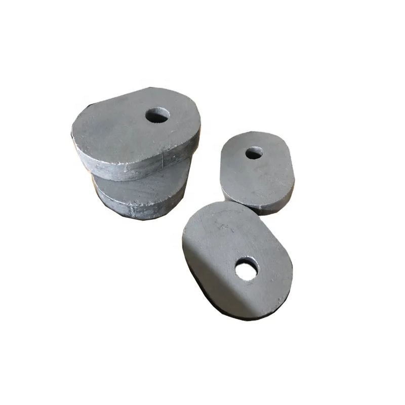 Refractory C40 ladle Slide gate plate for steel plant