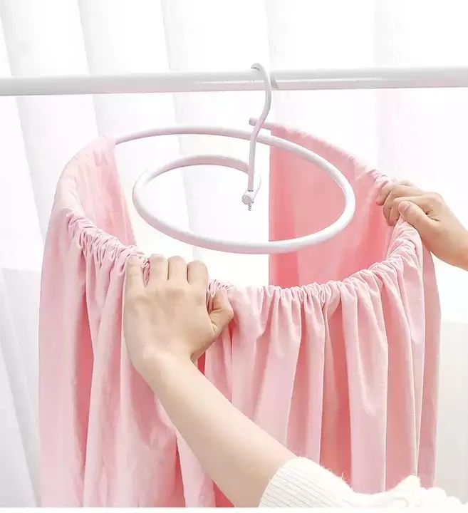 2022 Новое поступление спиральная вешалка для сушки простыней белья дома