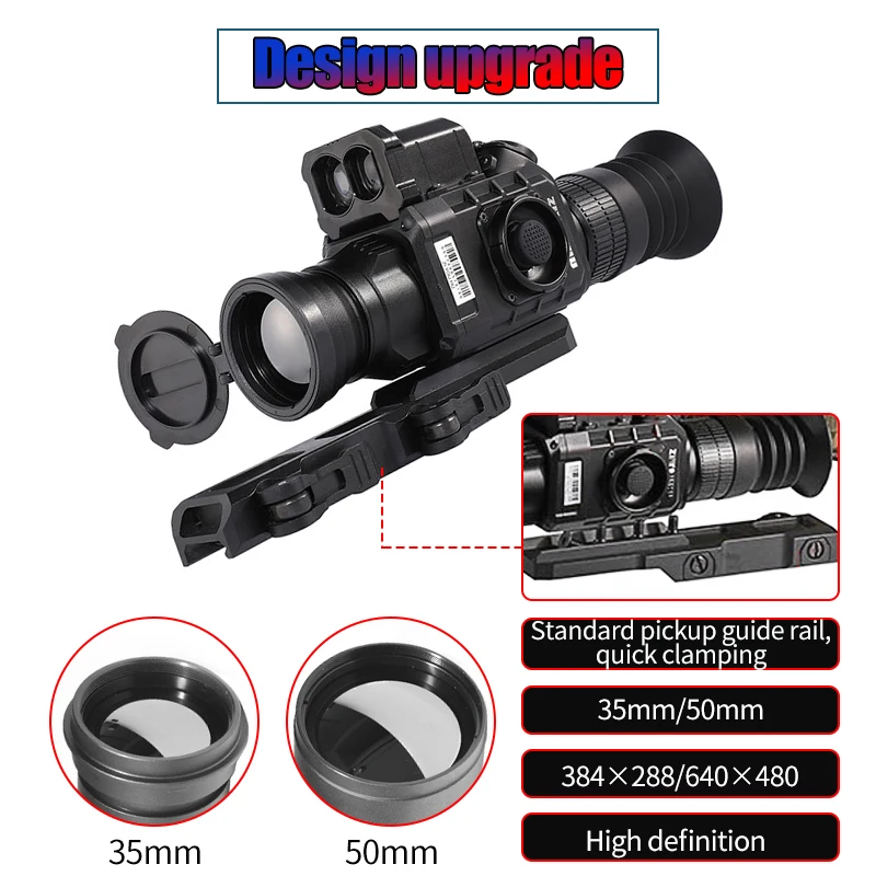 Polaris 650RL 350RL Monocular Night Vision Infrared Handheld Thermal Imaging Outdoor Thermal Scope for Hunting