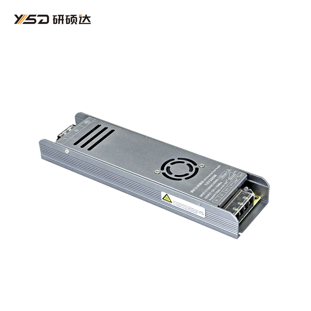 High Quality Led Constant Voltage Driver Triac 0/1-10V PMW (5 in 1) 12V 300W 25A IP20 Dimmable Mode Led Power Supply