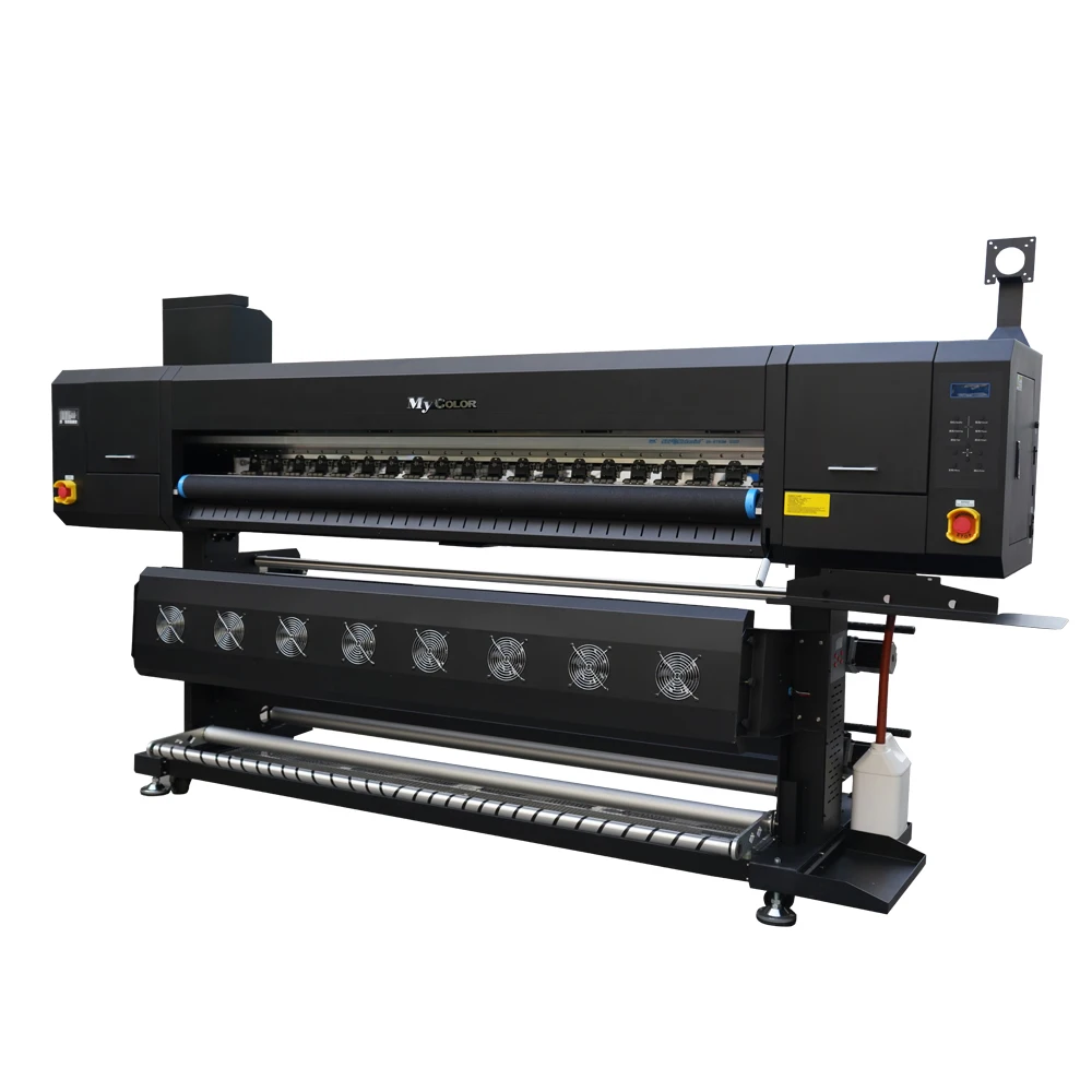 1.8m 4 head sublimation machine  with i3200/4720 sublimation printer Wide Format Sublimation Printer