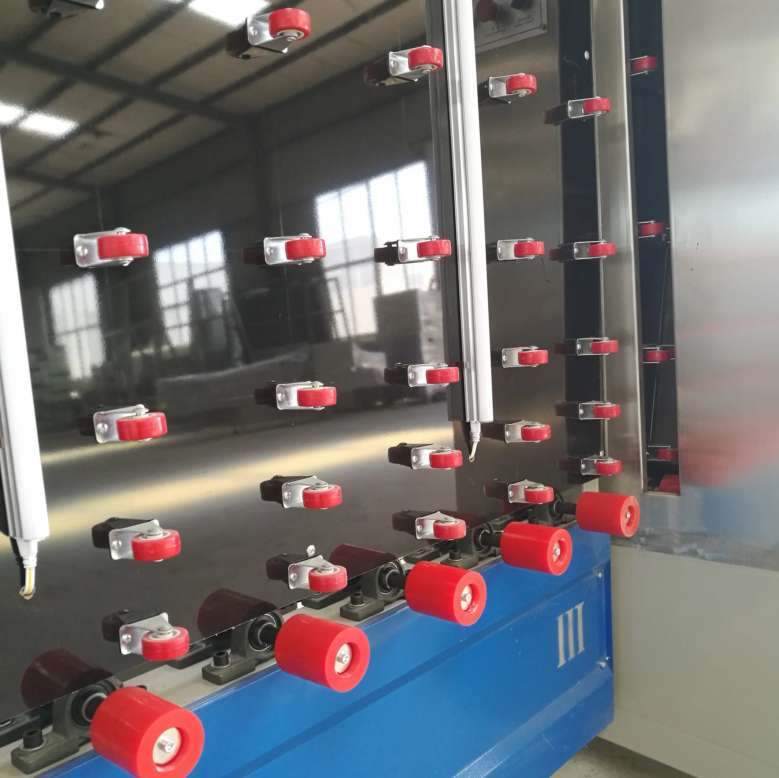 excellent quality vertical glass washing machine insulating glass washing machinery machine to clean and dry glass