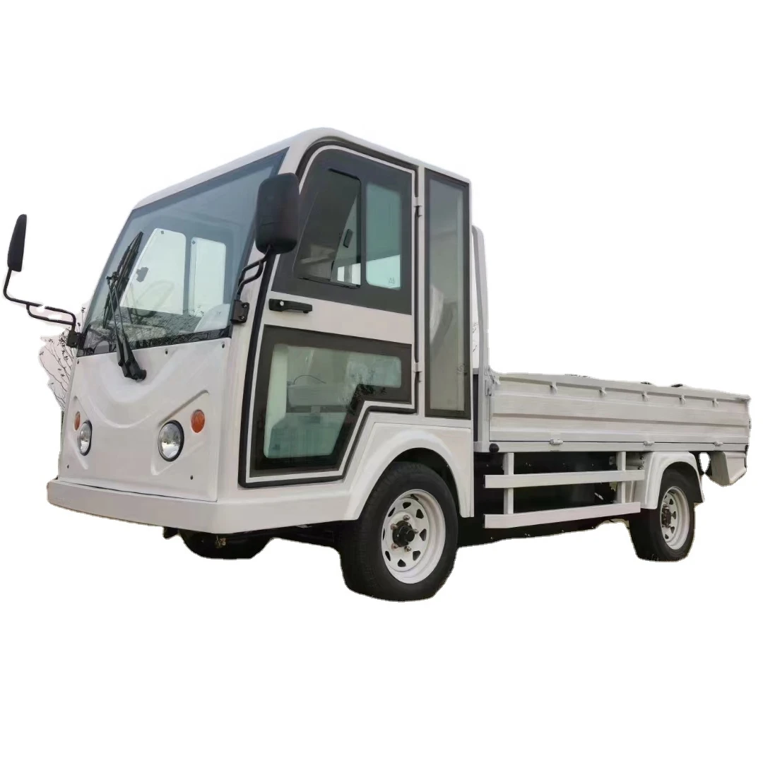 72V AC System Lithium Battery 1000 KG loading capacity mini size electric pickup cargo delivery truck
