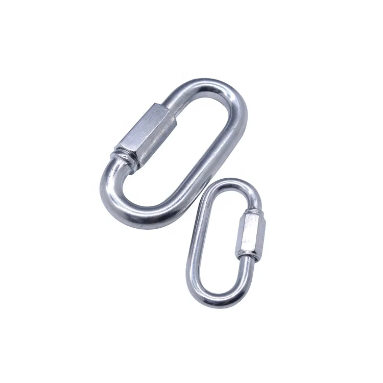 Высококачественное оборудование для такелажа оцинкованное овальное быстрое соединение