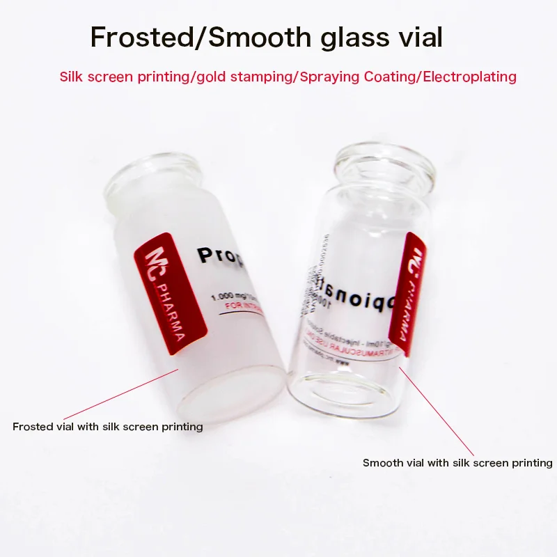 Wholesale premium perfume 2 ml 10ml 20ml clear crimp hplc borosilicate glass tubular injection vials sterile with plastic caps