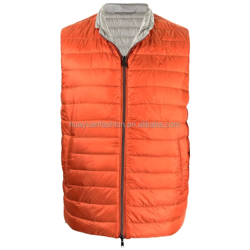 Winter Lightweight Insulated Down Gilet Vest Bodywarmer Down Vest Workwear Gilet Manufacturer