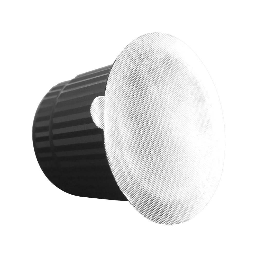 Refillable Nspresso Filter Reusable Nspresso Coffee Capsules With  Disposable Aluminum Foils Lids