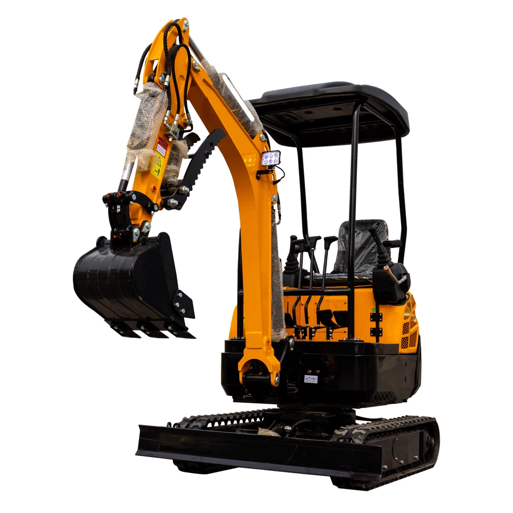 Christmas Promotion New 1 Ton 1.8 Ton Micro Excavators Small Crawler Mini Baggers Construction EPA CE certified EURO V compliant