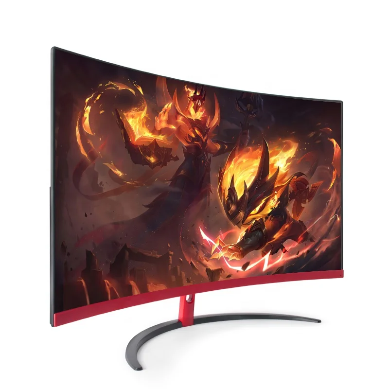 
gaming monitor 32 inch 1K highly refresh rate 165hz display wide screen IPS curved monitor 