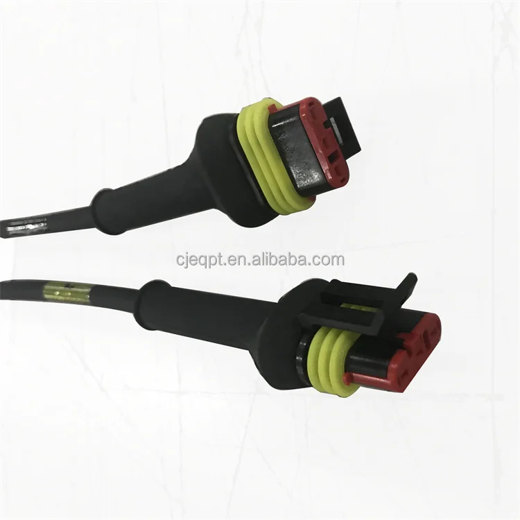 agricultural TE connector wire harness Planter wiring harness tiller connection cable assembly reaper machine control cable loom