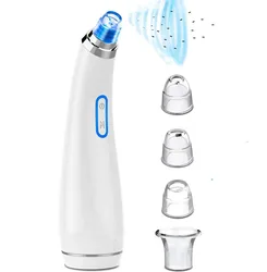 Trending Product 2023 New Arrival Electric Blackhead Remover Facial Cleaner Vacuum Blackhead Remover with light therapy