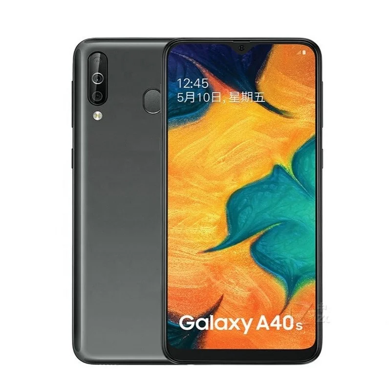 Оригинальный мобильный телефон Samsung Galaxy A40s, A3050, две Sim-карты, 6 ГБ + 64 ГБ, 6,4 дюйма, тройная камера, для Samsung A40s