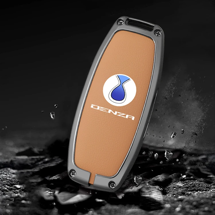 Suitable for DENZA d9 N7 N8 car key cover special modified car supplies key case protection original car color buckle dmi