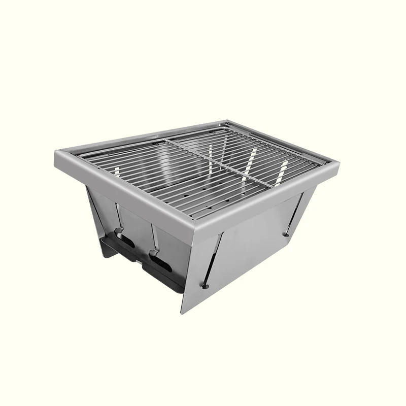 
Portable BBQ Charcoal Grill Outdoor Barbeque for Outdoor Cooking Camping Picnics 