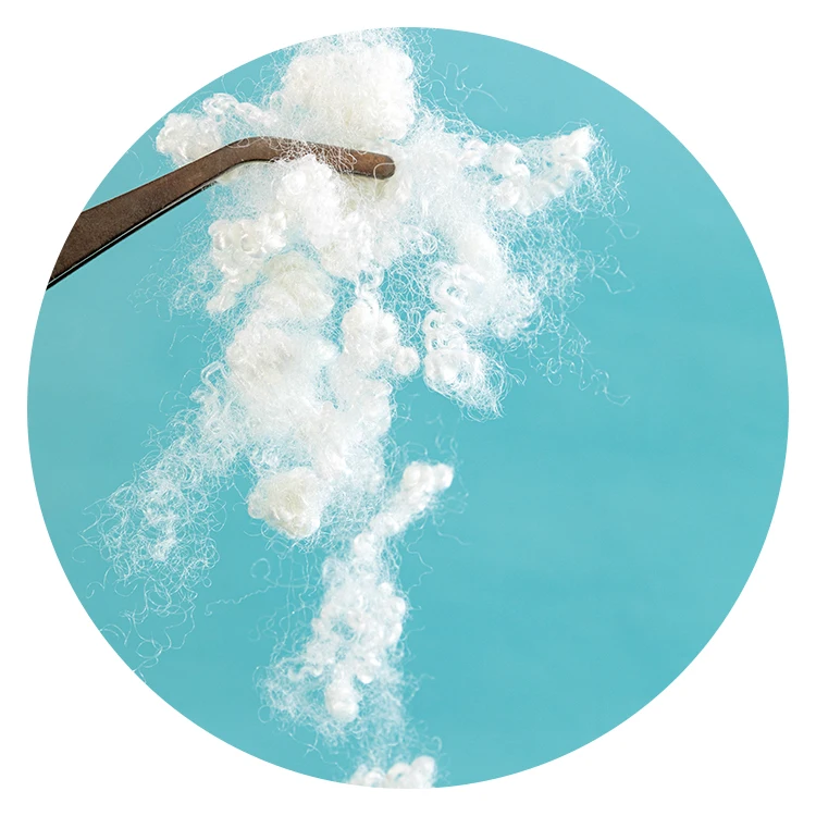 Комплексная нить из полиестра для прядения переработанный ПЭТ производственного процесса использования с гр и OEKO-TEX