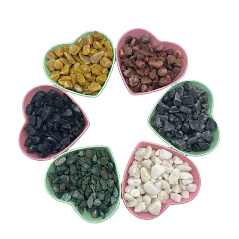 Factory wholesale natural cobblestone park paver mats pebble aquarium decoration rain flower stone complete specifications