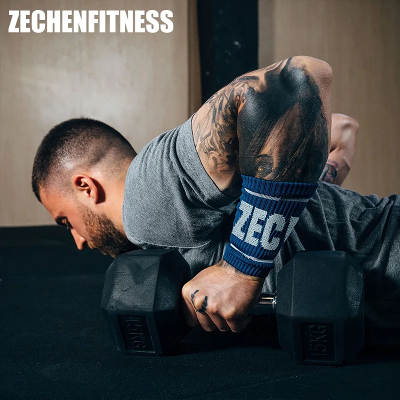 Customize various pattern and colors sports sweatband wristband