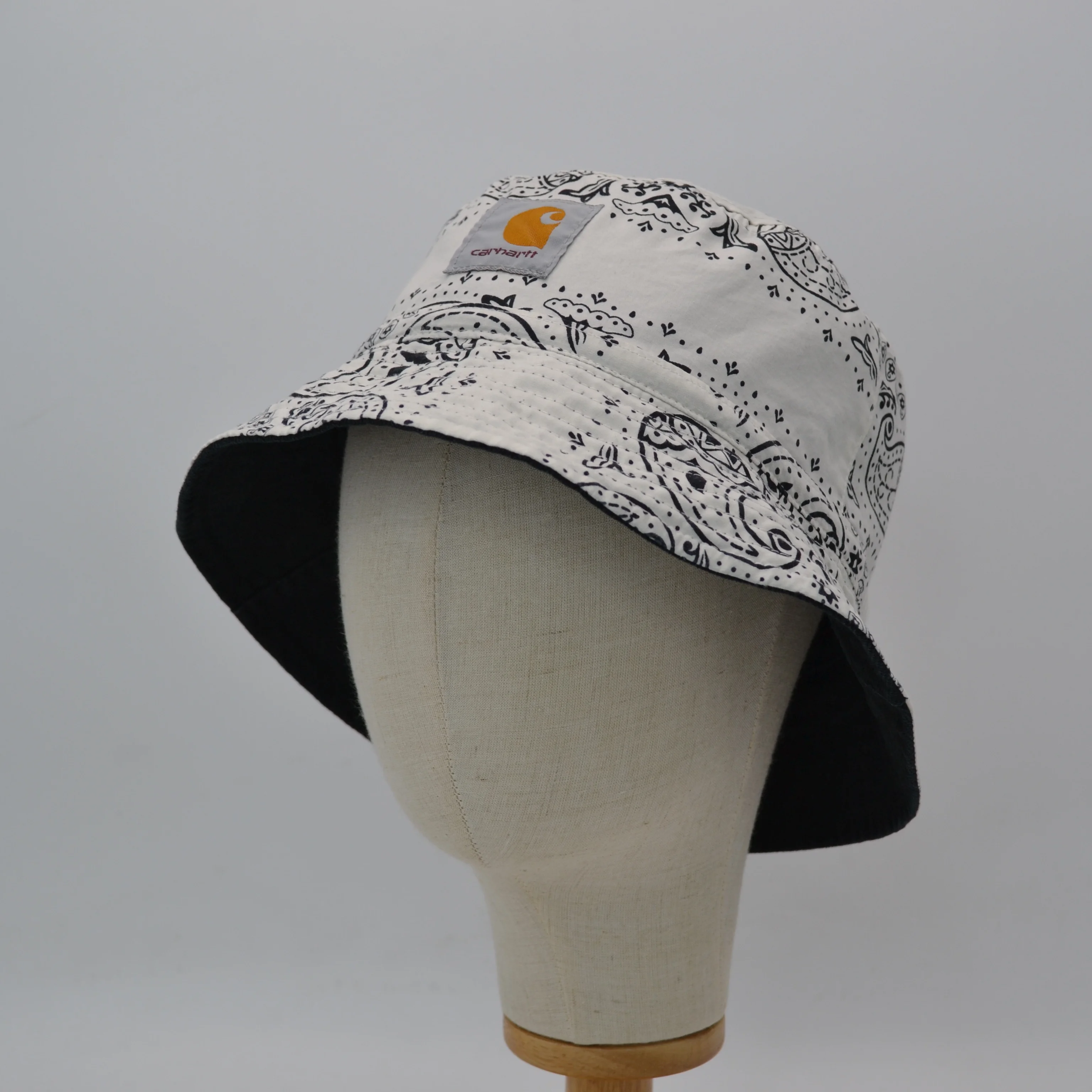 Hot Selling Women Sublimation print Fisherman Hats Hawaii Summer Personality Bucket Hat Custom Logo Ethnic Style Bucket Hat