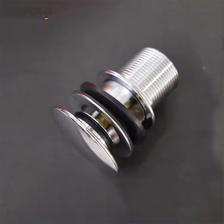 Hot selling brass sink waste with overflow drain pop up faucet accessory wash basin drain pipe