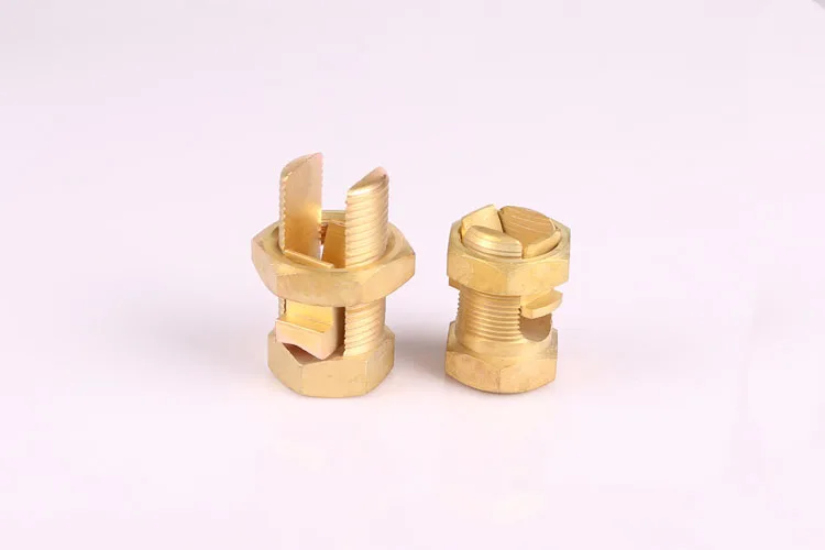 HUA DIAN 2020 bronze split bolt earth rods and accessories