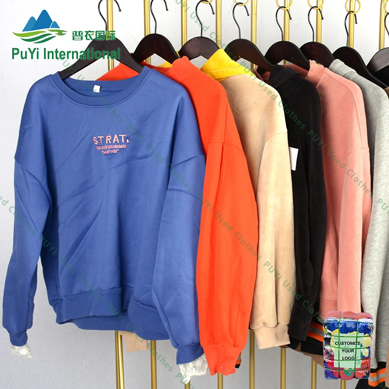 Wholesale hoodies sweatshirts clothes men second hand clothes free used clothes from uk