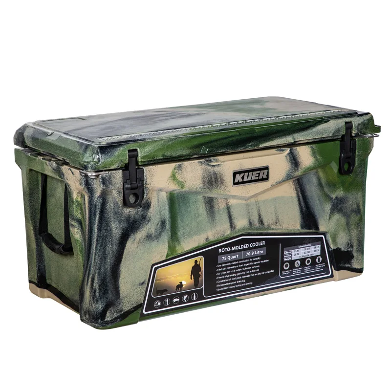 Camping Custom Logo Reusable Similar Hard Shell Rotomold Hard Coolers with big capacity