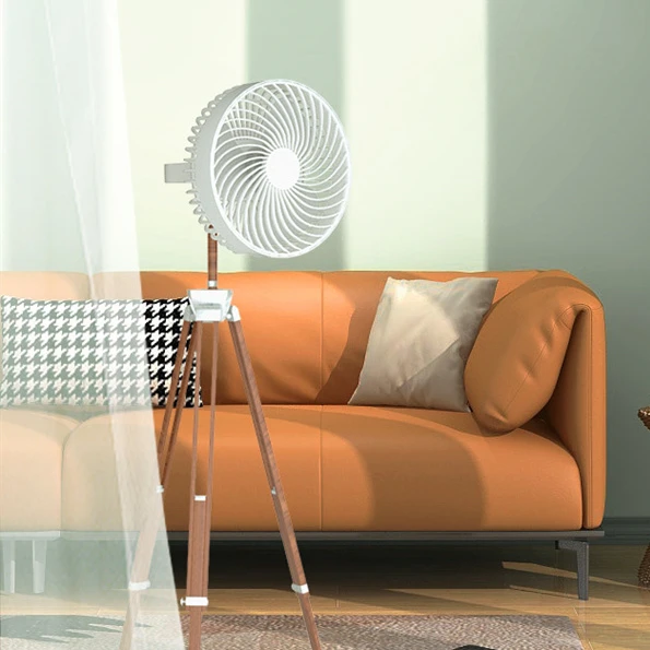 3 in 1 Dc Usb Electric Rechargeable Mini Fan Wholesale Desktop Handy Cute Personal Bulk Multi Function Small Portable with light