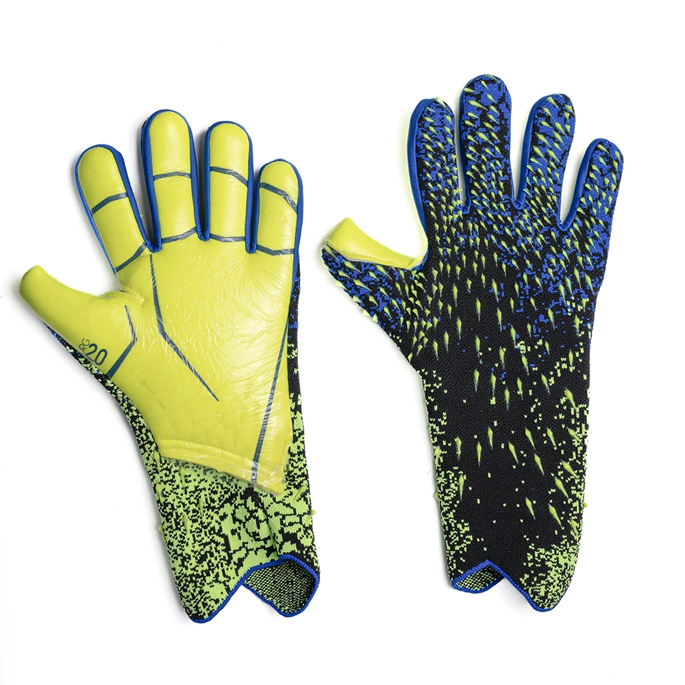 Football Goalkeeper Glove New Sports Size 6 Super Soft Finger Protection Goalkeeper Training Gloves