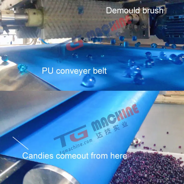 After-sales Service Provided halal bear gummy making machine vitamin fruit bear shaped gummy making machine
