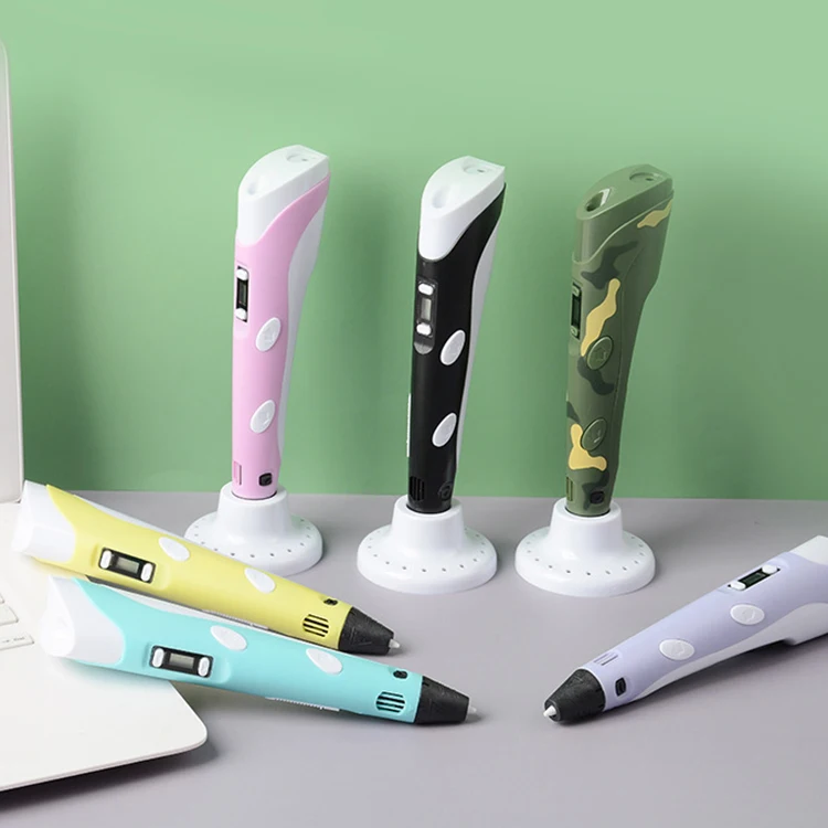 Hottest-selling novelty digital 3d pen printing with led display