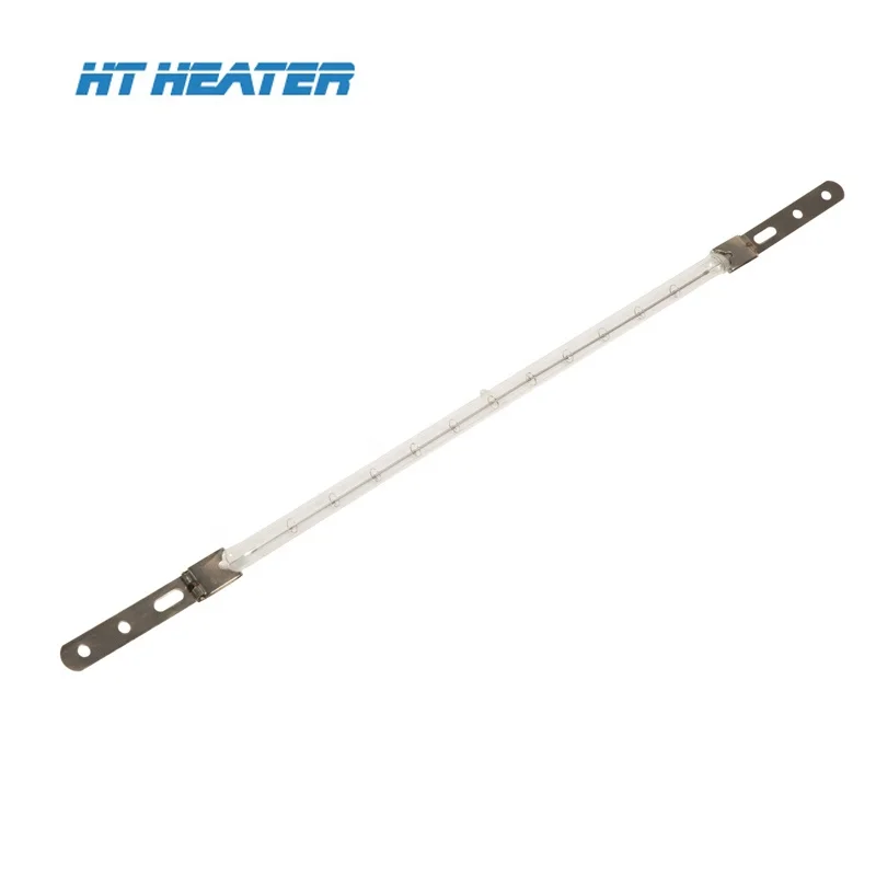 220v 2kw Industrial U type Ruby circular halogen far infrared heater lamp