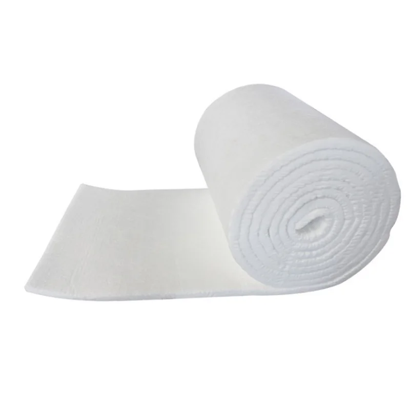 The factory sells thermal insulation aluminum silicate wool 1260 ceramic fiber blanket