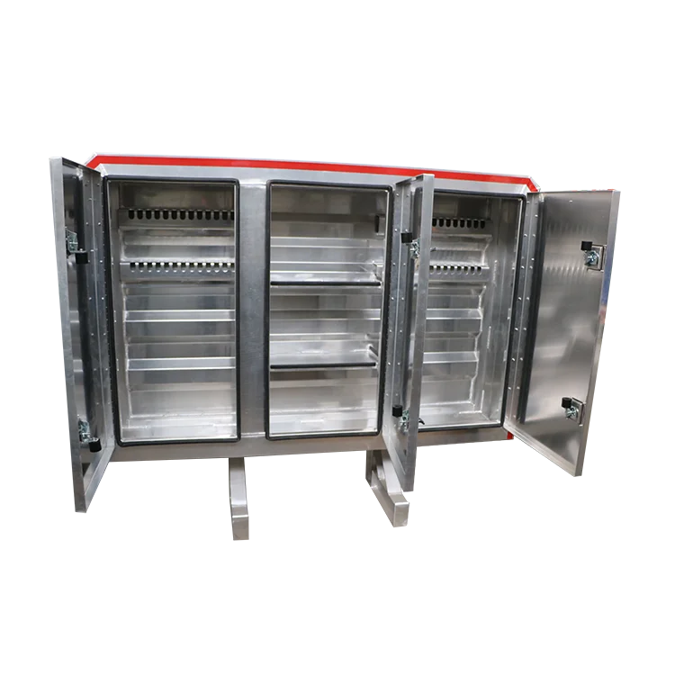 2022 Hot sale aluminum headache rack with 3 door use for semi truck