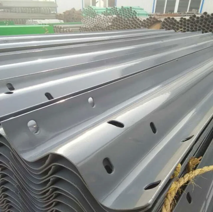 W Beam / Thrie Beam Sigma Post Bridge Guardrails Barrier Hot Galvanized Road Safety Fence