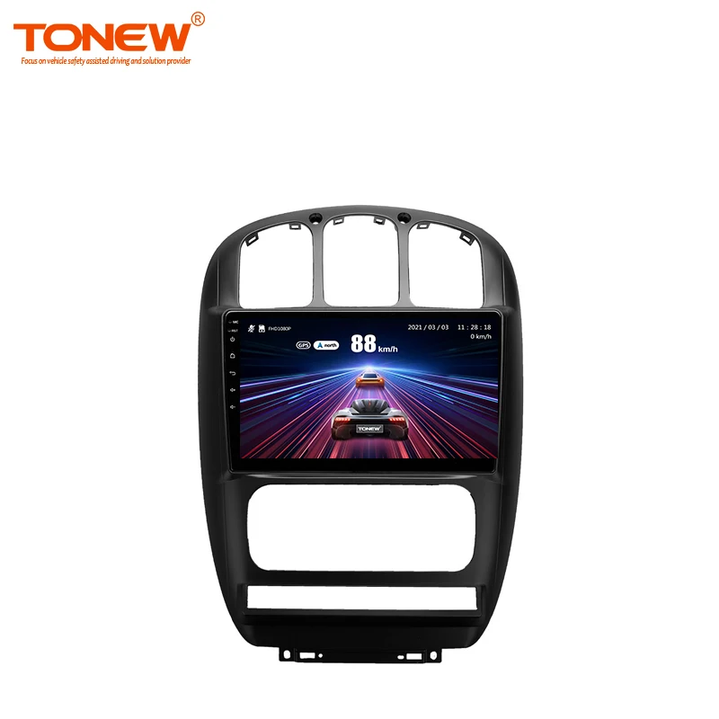 TONEW Car DVD Monitor Android DVR Recorder 10.0 GPS Multimedia For Chrysler Voyager RG Car Stereo  Car DVR System