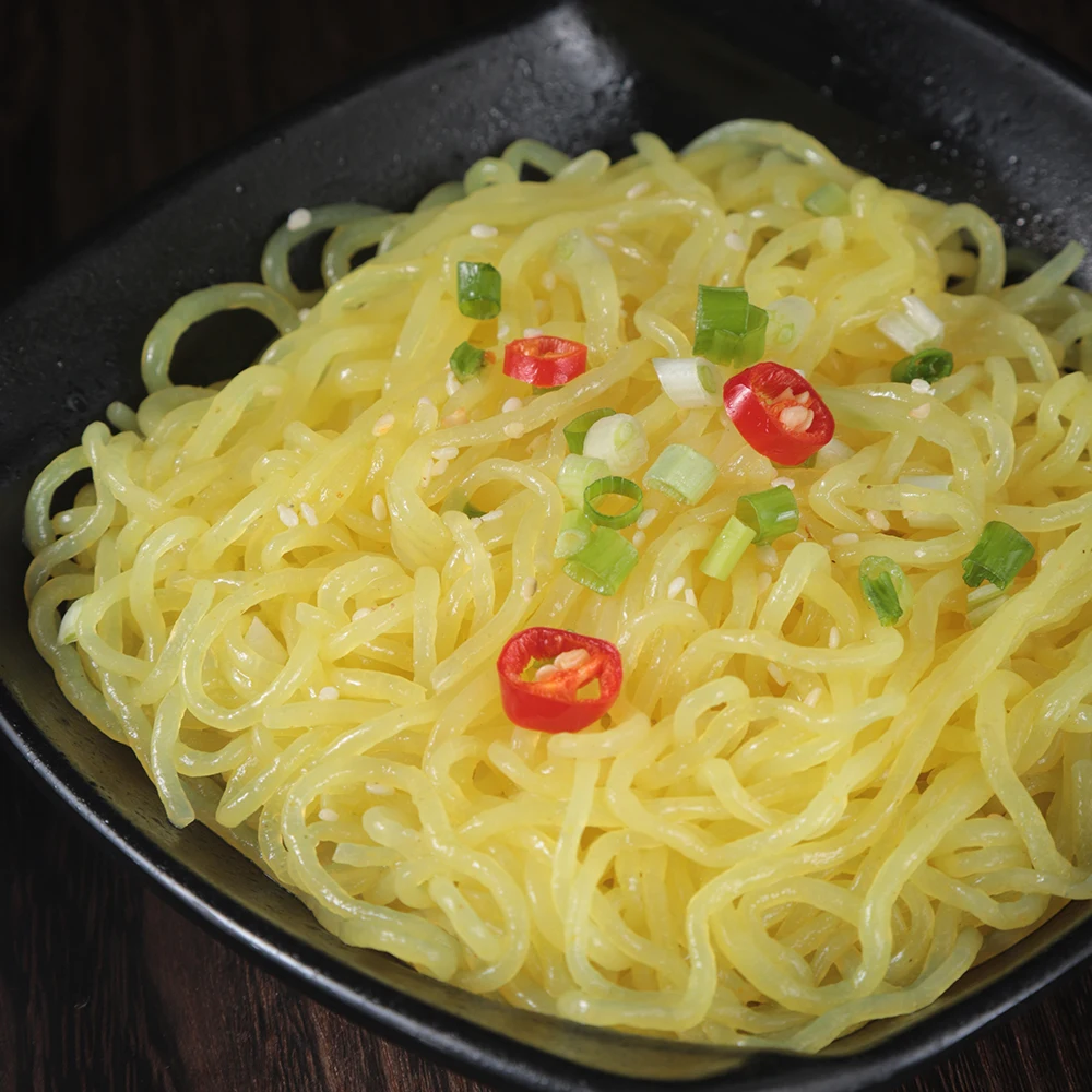 Wholesale organic konjac shirataki noodles korean spicy noodles konjac penne pasta natural healthy