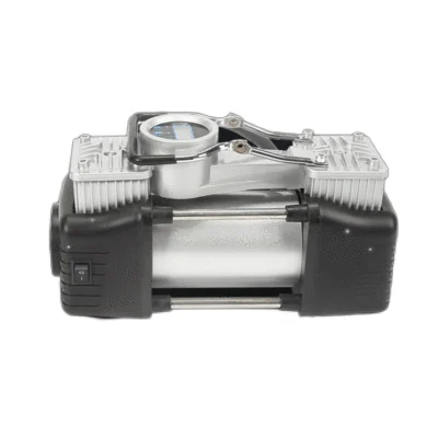 2 Cylinders Car Tire Pump Air Compressor Emergency Kit Tire Accessories for Cars, Bicycles, Motorcycles,Tractors, Trucks