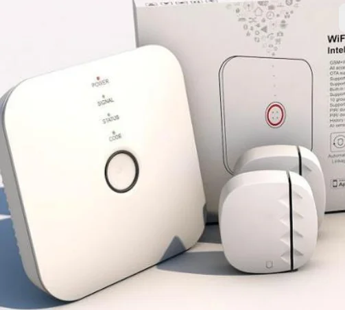 2021 SmartLife Home Security Alarm Tuya GSM WIFI hub   GSM WIFI Home Security Intruder Alarm With Smart door sensors ,motion sen
