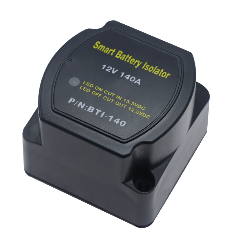Double battery isolator 12V 24V 140A intelligent protector Double battery isolation RV yacht refit
